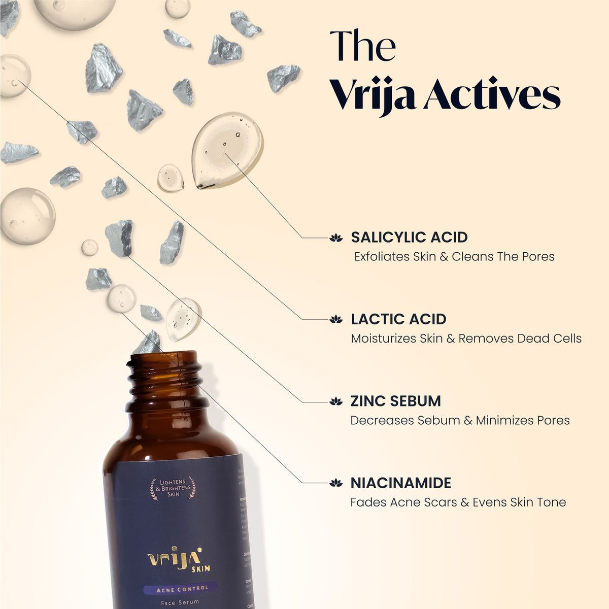 Vrija Acne Control Face Serum