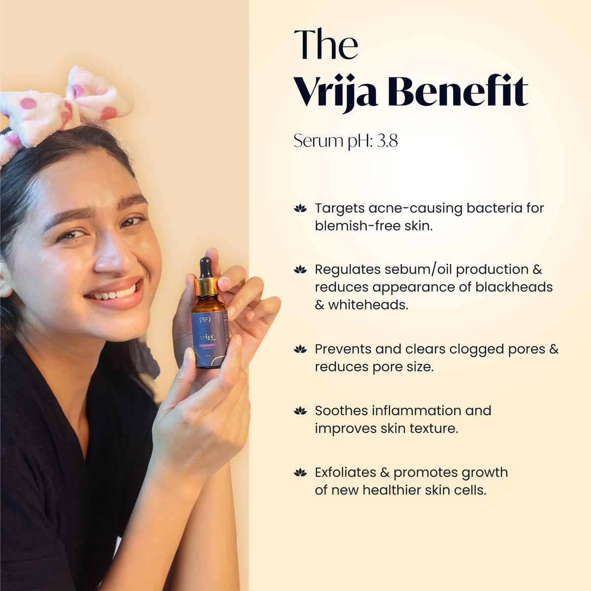 Vrija Acne Control Face Serum