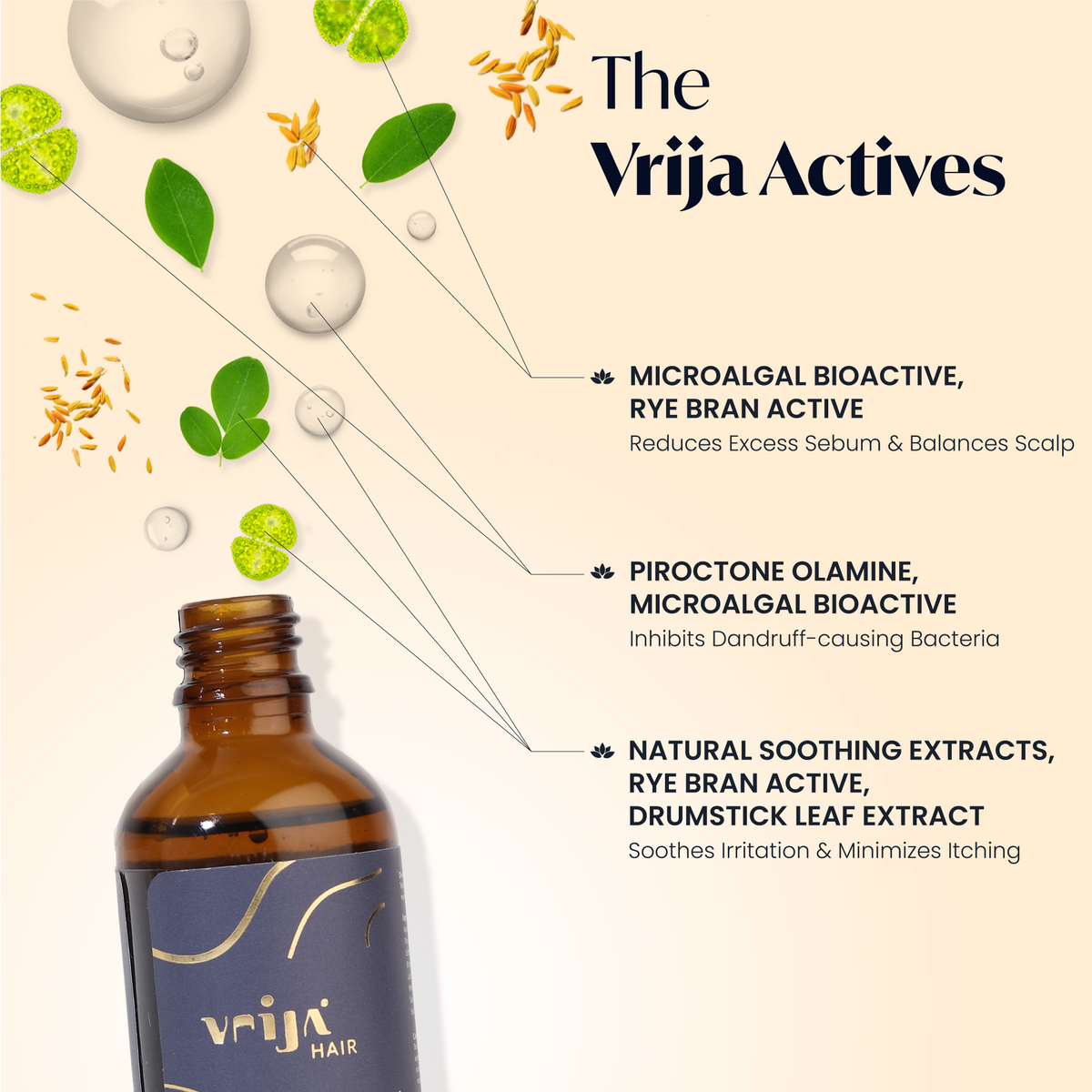 Vrija Dandruff Control Hair Serum