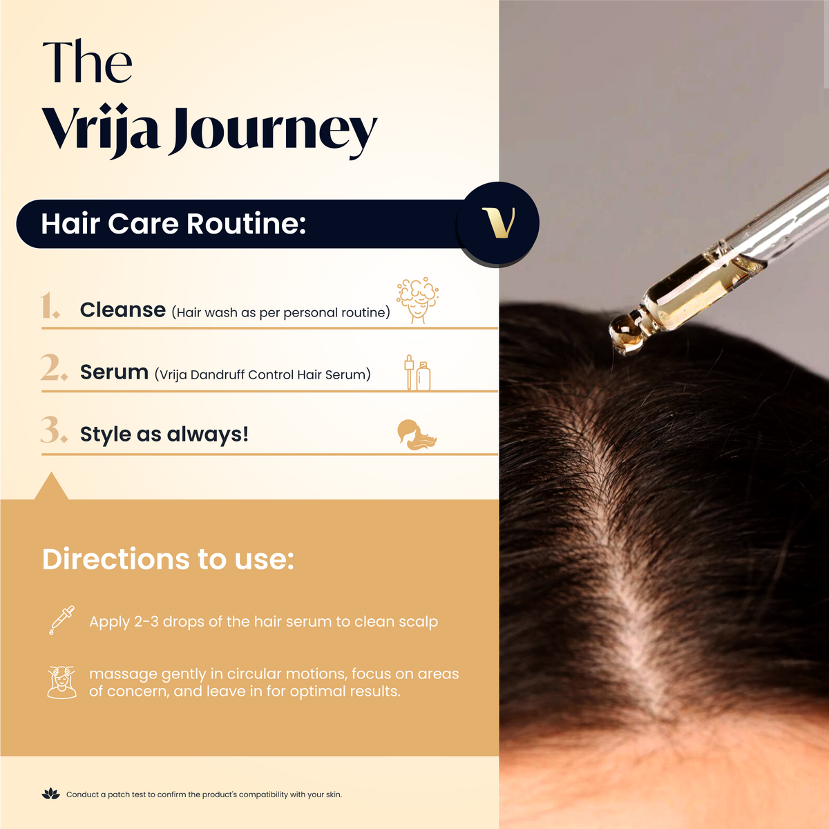 Vrija Dandruff Control Hair Serum