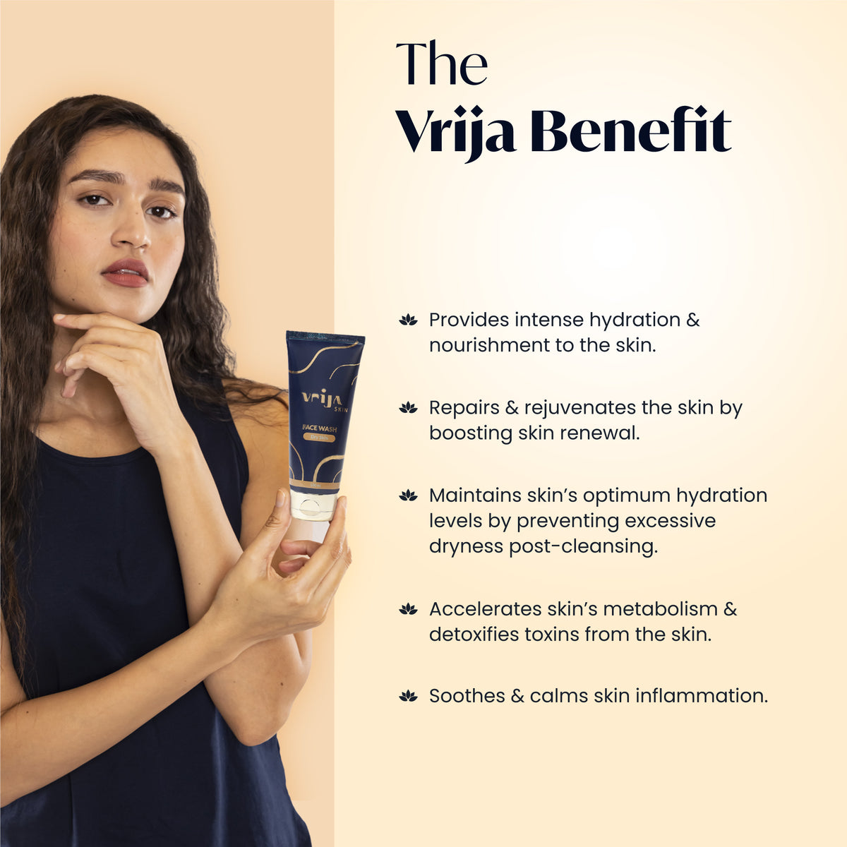 Vrija Dry Skin Face Wash